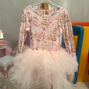 Floral Bunny Tutu Dress